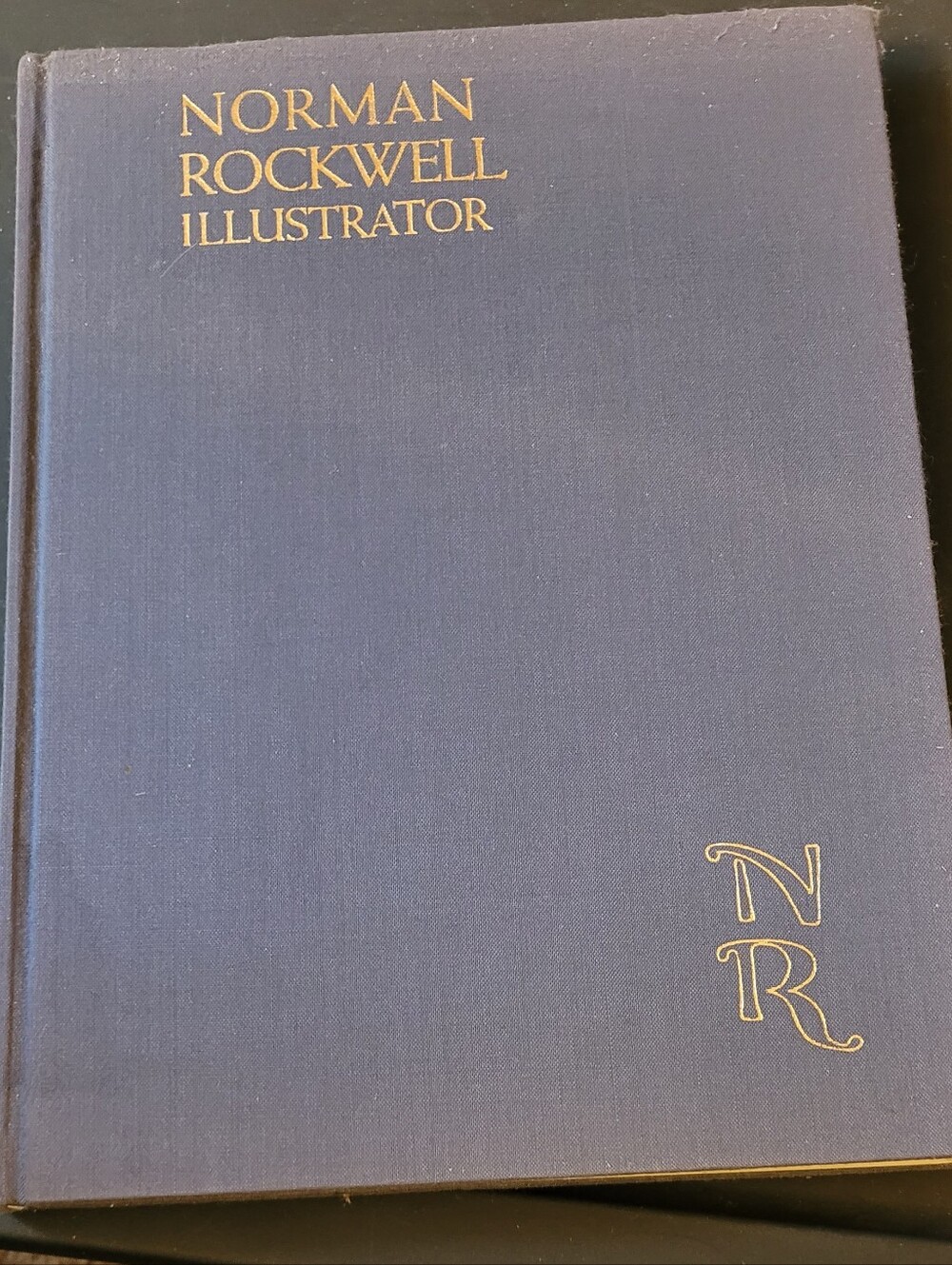 Norman Rockwell Illustrator Hardcover Book - Blue Cloth